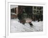 The Butcher Cart, 1901-George Luks-Framed Giclee Print