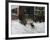 The Butcher Cart, 1901-George Luks-Framed Giclee Print