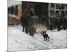 The Butcher Cart, 1901-George Luks-Mounted Giclee Print