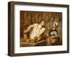 The Butcher, Montmartre Market, C.1857-58-Honore Daumier-Framed Giclee Print