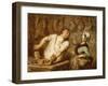 The Butcher, Montmartre Market, C.1857-58-Honore Daumier-Framed Giclee Print