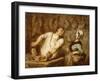 The Butcher, Montmartre Market, C.1857-58-Honore Daumier-Framed Giclee Print