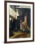 The Butcher (Oil on Canvas)-Francois Bonvin-Framed Giclee Print