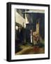 The Butcher (Oil on Canvas)-Francois Bonvin-Framed Giclee Print