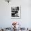 The Butcher Rationing the Amount of Meat Sold to the Customers Because of the Postwar Meat Shortage-Cornell Capa-Framed Photographic Print displayed on a wall