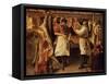 The Butcher's Shop-Annibale Carracci-Framed Stretched Canvas