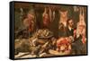 The Butcher's Shop-Frans Snyders-Framed Stretched Canvas