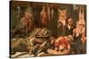 The Butcher's Shop-Frans Snyders-Stretched Canvas