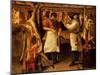 The Butcher's Shop-Annibale Carracci-Mounted Giclee Print