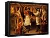 The Butcher's Shop-Annibale Carracci-Framed Stretched Canvas