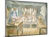 The Butcher's Shop-Eric Ravilious-Mounted Premium Giclee Print