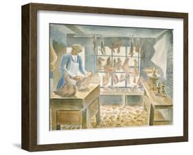 The Butcher's Shop-Eric Ravilious-Framed Giclee Print