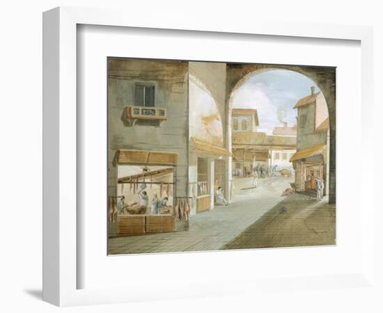 The Butcher's Shop-Giuseppe Bernardino Bison-Framed Giclee Print