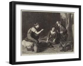 The Butt, Shooting a Cherry-William Mulready-Framed Giclee Print