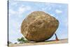 The Butterball Rock at Mamallapuram, Tamil Nadu, Southern India-Peter Adams-Stretched Canvas