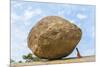 The Butterball Rock at Mamallapuram, Tamil Nadu, Southern India-Peter Adams-Mounted Photographic Print