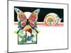 The Butterflies of Eden - Child Life-Len Ebert-Mounted Premium Giclee Print