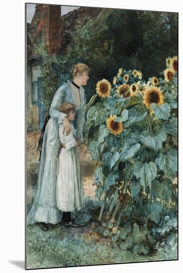 The Butterflies' Paradise-Edward Killingworth Johnson-Mounted Giclee Print