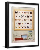 The Butterfly Collector, 2012-13-Rebecca Campbell-Framed Giclee Print