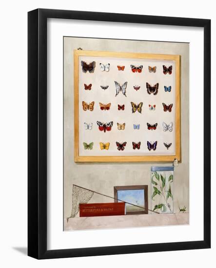 The Butterfly Collector, 2012-13-Rebecca Campbell-Framed Giclee Print