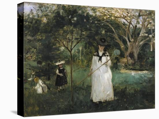 The Butterfly Hunt-Edouard Manet-Stretched Canvas