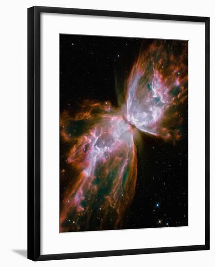 The Butterfly Nebula-Stocktrek Images-Framed Photographic Print