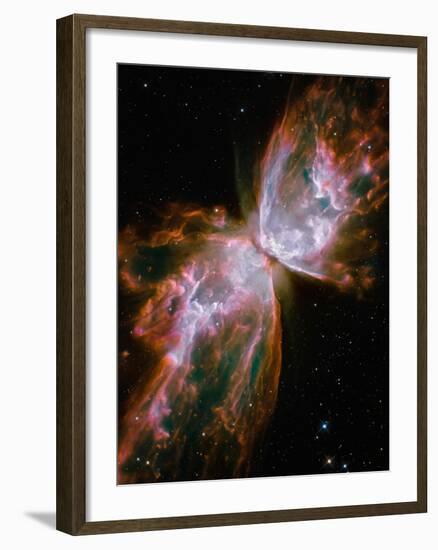 The Butterfly Nebula-Stocktrek Images-Framed Photographic Print