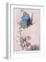 The Butterfly Took Wing-Warwick Goble-Framed Giclee Print