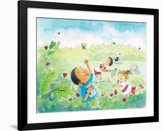 The Butterly Egg - Humpty Dumpty-Amy Wummer-Framed Giclee Print