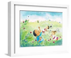 The Butterly Egg - Humpty Dumpty-Amy Wummer-Framed Premium Giclee Print