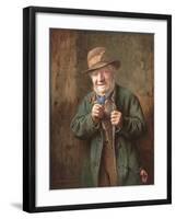 The Buttonhole-Charles Spencelayh-Framed Premium Giclee Print