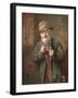 The Buttonhole-Charles Spencelayh-Framed Premium Giclee Print