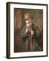 The Buttonhole-Charles Spencelayh-Framed Premium Giclee Print