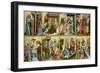 The Buxtehude Altar, Central Panel, 1400-10-Master Bertram of Minden-Framed Giclee Print