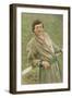 The Byelorussian, Portrait of the Peasant S. Shavrov, 1892-Ilya Efimovich Repin-Framed Giclee Print