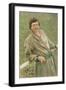 The Byelorussian, Portrait of the Peasant S. Shavrov, 1892-Ilya Efimovich Repin-Framed Giclee Print