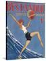 The Bystander Cover 1929-null-Stretched Canvas