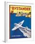 The Bystander Flying Number-null-Framed Art Print