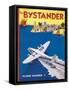 The Bystander Flying Number-null-Framed Stretched Canvas