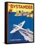 The Bystander Flying Number-null-Framed Stretched Canvas