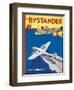 The Bystander Flying Number-null-Framed Art Print