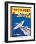 The Bystander Flying Number-null-Framed Art Print