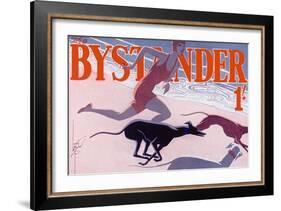 The Bystander Masthead by Laurie Taylor, 1930-null-Framed Art Print