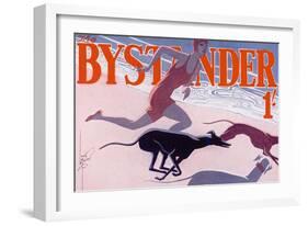 The Bystander Masthead by Laurie Taylor, 1930-null-Framed Art Print