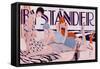 The Bystander Masthead by Laurie Taylor, 1930-null-Framed Stretched Canvas