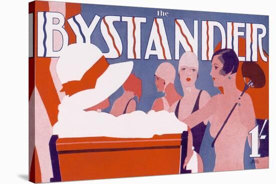 The Bystander Masthead by Tony Castle, 1930-null-Stretched Canvas