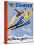 The Bystander Winter Sports Number-null-Stretched Canvas