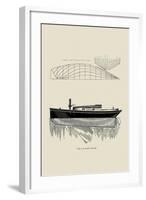 The C.B. Sloop Gleam-Charles P. Kunhardt-Framed Art Print