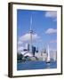 The C.N.Tower and the Toronto Skyline, Ontario, Canada-Roy Rainford-Framed Photographic Print