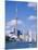 The C.N.Tower and the Toronto Skyline, Ontario, Canada-Roy Rainford-Mounted Photographic Print